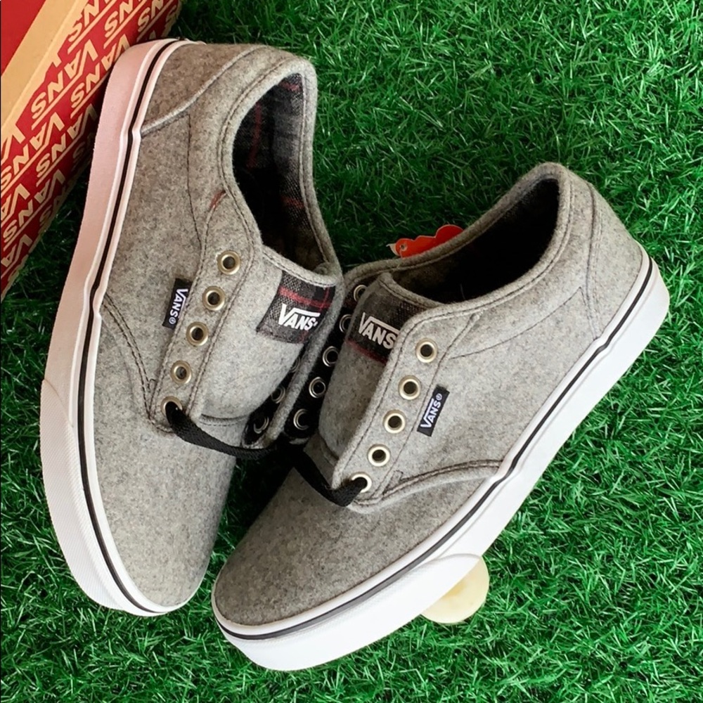 VANS ATWOOD PLAID GREY/RED WMNS - Picture 14 of 16